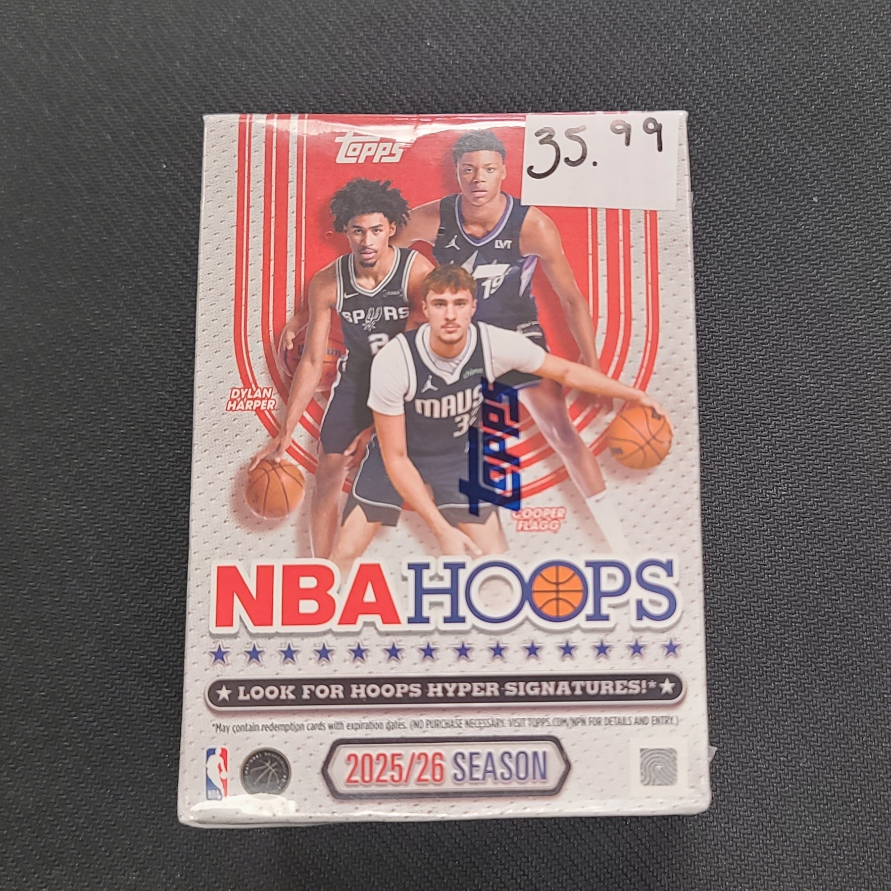 2025-26 Topps NBA Hoops Basketball Blaster Box | Hidden Gem Computers