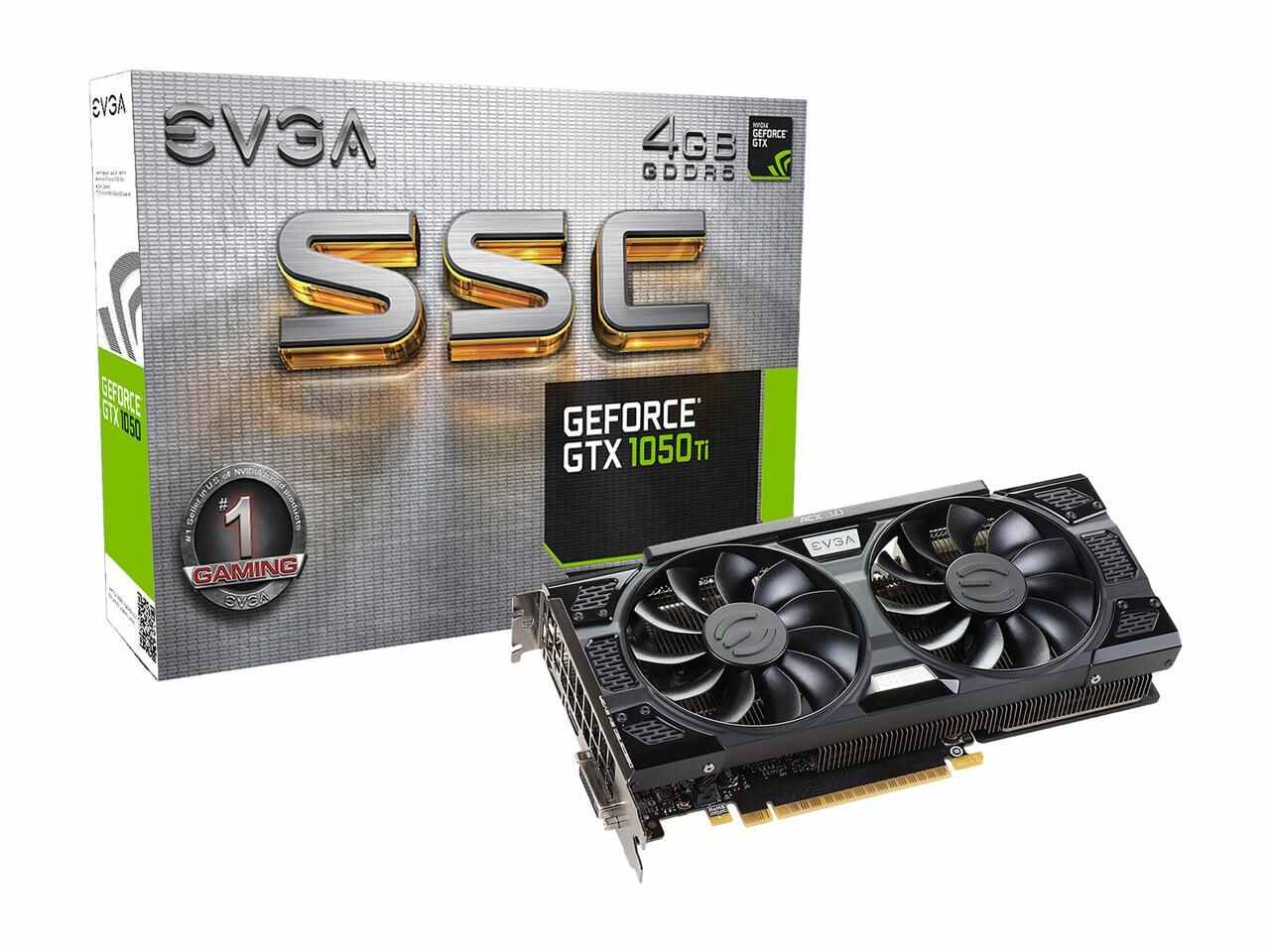 EVGA GTX 1050 TI 4GB SSC Gaming PreOwned Hidden Gem Computers