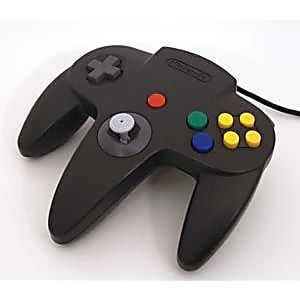 Nintendo 64 in Black 2 oem top controller's