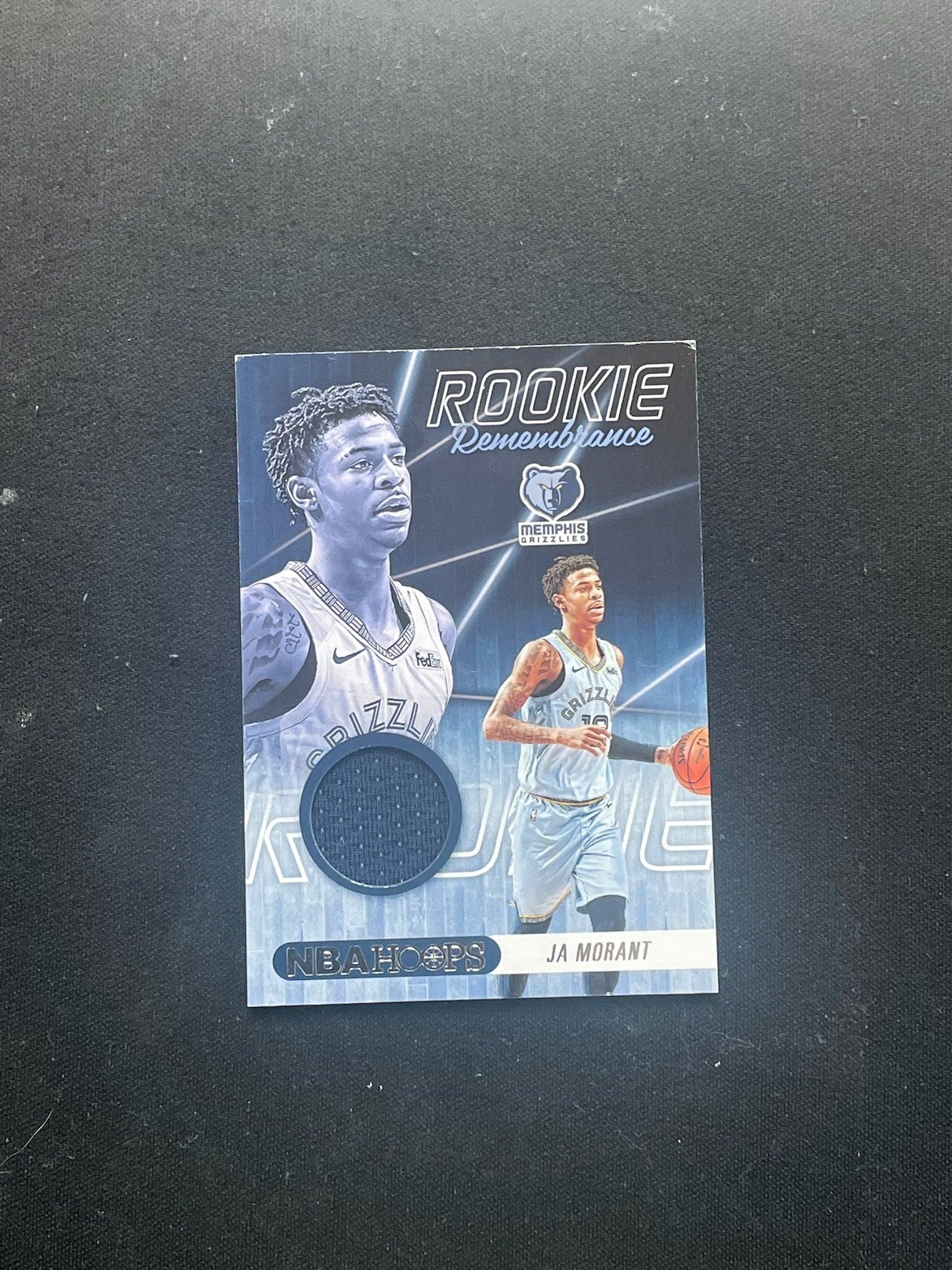 Ja Morant Rookie Jersey Patch Card Panini