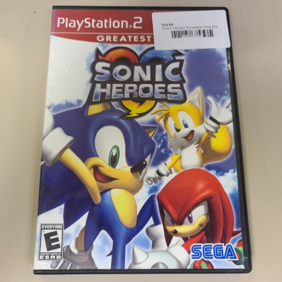 Sonic Heroes [Greatest hits] (CIB) (PS2)