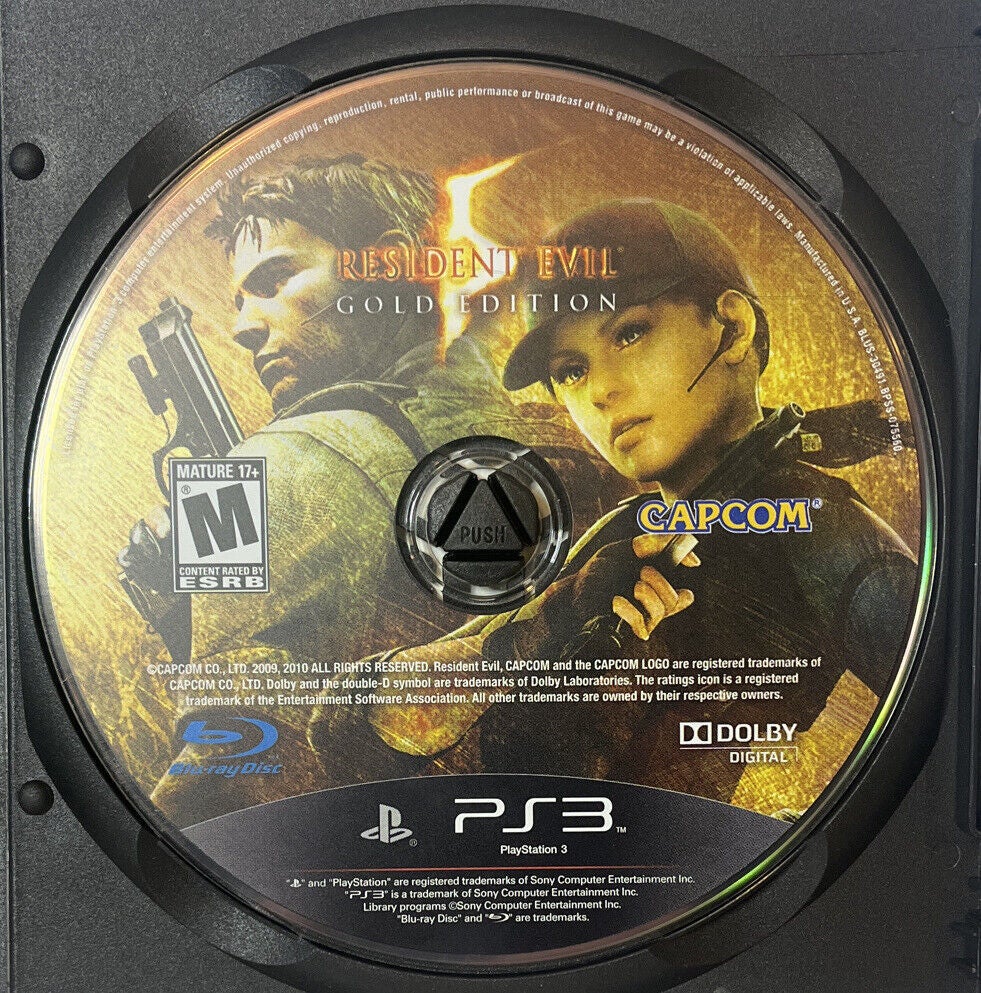  Resident Evil 5: Gold Edition - Playstation 3 : Capcom