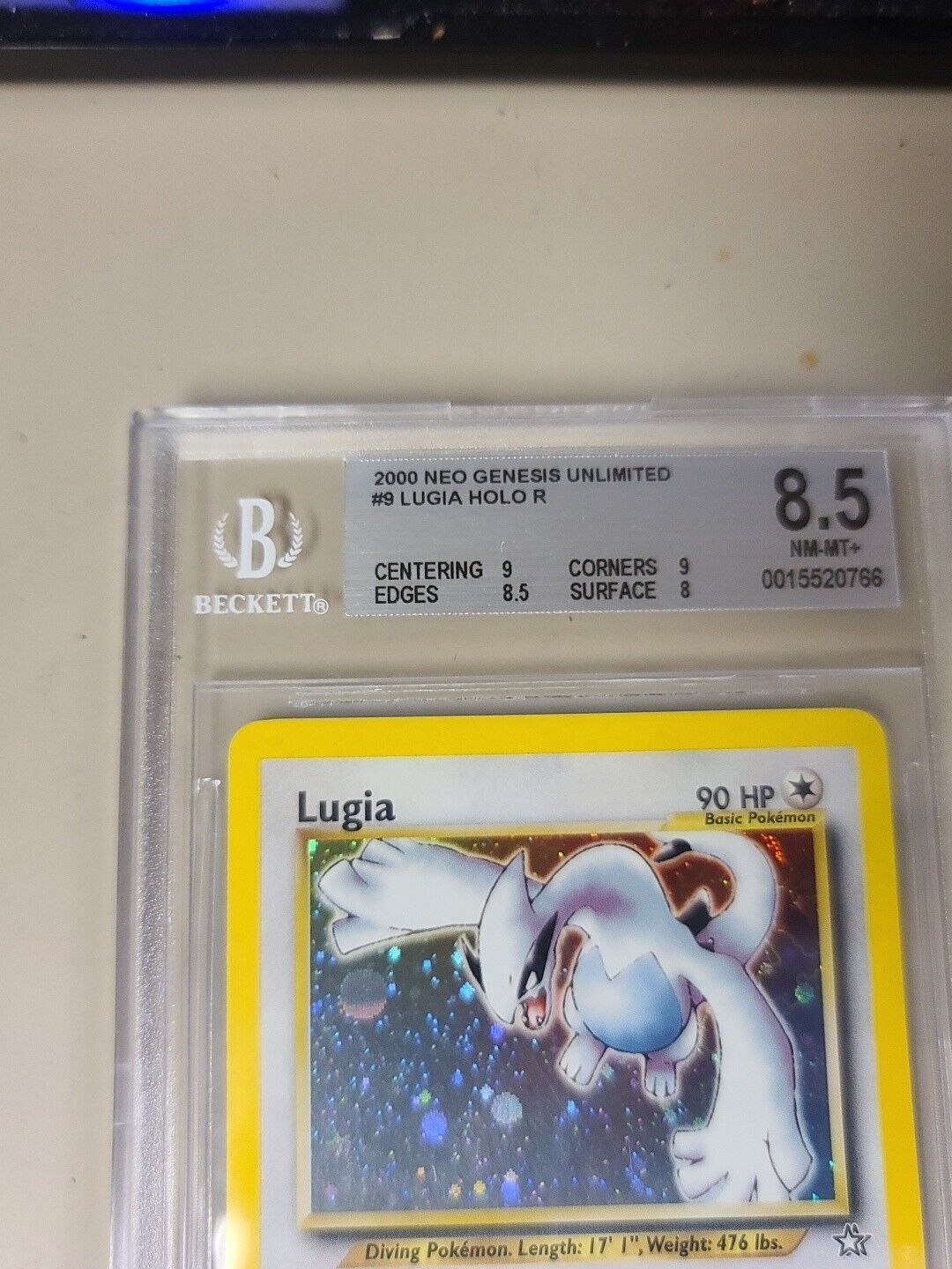 Lugia - Neo Genesis Unlimited - Pokemon